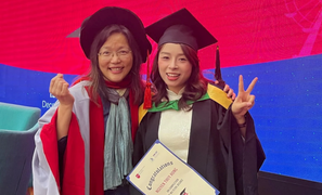 Từng bị 'cấm' du học, bà mẹ một con tốt nghiệp thạc sĩ loại giỏi tại Anh