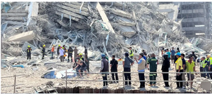 43 công nhân Thái Lan mắc kẹt trong vụ động đất