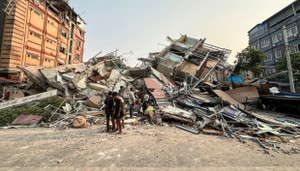 Tổng thống Trump cam kết hỗ trợ Myanmar sau trận động đất kinh hoàng 