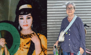 Cô đào nức tiếng một thời giờ sống cô độc, đi bán vé số kiếm cơm qua ngày