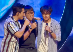 Con trai NSND Xuân Bắc 'gây bão' khi hát live đầy ngẫu hứng