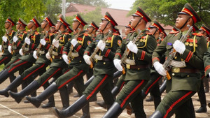 Quân đội nhân dân Lào sang Việt Nam tham gia diễu binh, diễu hành kỷ niệm 80 năm Quốc khánh