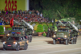 Dàn khí tài hiện đại của Viettel lần đầu diễu binh tại Quảng trường Ba Đình