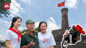 Cựu chiến binh U80 'cưỡi dream' vượt gần 400 km ra Hà Nội xem diễu binh 2/9