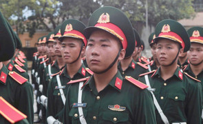 Chiến sĩ trẻ nén nỗi đau mất cha, quyết hoàn thành nhiệm vụ diễu binh A80