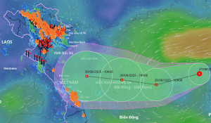 24 giờ sau khi bão số 5 Kajiki tan, Biển Đông đón áp thấp nhiệt đới mới