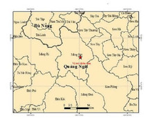 Chỉ trong 1 giờ đồng hồ, xã miền núi Quảng Ngãi hứng 2 trận động đất