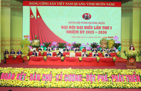 Đại hội Đảng bộ Quảng Ngãi: Xác định 5 nhiệm vụ trọng tâm, 3 nhiệm vụ đột phá