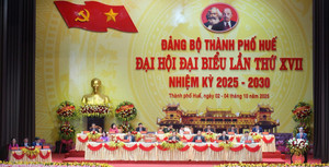 Khai mạc Đại hội đại biểu Đảng bộ TP Huế lần thứ XVII