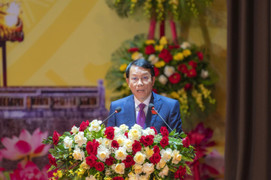 Toàn cảnh Đại hội đại biểu Đảng bộ TP Huế khoá XVII nhiệm kỳ 2025 - 2030