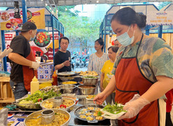 Nhiều món ăn ‘gây sốt’ tại Ngày hội Cua Cà Mau lần đầu tổ chức ở TP.HCM