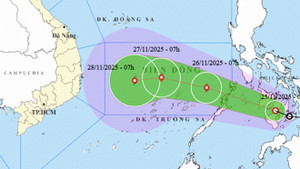Đi ngược từ xích đạo lên Biển Đông, áp thấp nhiệt đới mới thuộc loại chưa từng xuất hiện