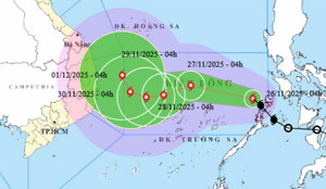 Đi ngược từ xích đạo lên Biển Đông, áp thấp nhiệt đới mới thuộc loại chưa từng xuất hiện
