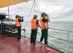 Chìm tàu cá, 1 người chết và 2 người mất tích