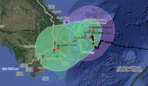 Áp thấp nhiệt đới 'dị nhất năm' tan trên biển, bão số 15 ít dịch chuyển