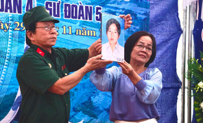 Xúc động lễ tưởng niệm 39 chiến sỹ hy sinh trên cánh đồng máu Campuchia 1986