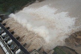 Cận cảnh thủy điện Sông Ba Hạ - nơi vừa có mức xả lũ 'chưa từng có'