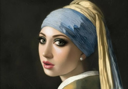 Ngắm những kiệt tác hội họa được AI 'chế' theo xu hướng làm đẹp 30 năm qua