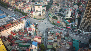 Toàn cảnh khu vực giải phóng mặt bằng tuyến đường ‘đắt nhất hành tinh’ ở Hà Nội