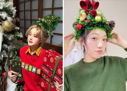Giới trẻ phát cuồng với trend buộc tóc cây thông Noel siêu xinh