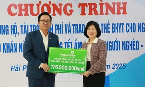 BHXH Hải Phòng tặng gần 2.000 thẻ BHYT trị giá hơn 1,6 tỷ đồng cho người nghèo