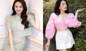 Gu thời trang hack dáng của mỹ nhân Việt 1m50 lọt top 100 gương mặt đẹp thế giới