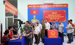 47 xã ở Cà Mau đạt 100% cử tri tham gia bầu cử