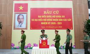 Hoàn thành bầu cử, 34 địa phương đều có trên 99% cử tri đi bỏ phiếu