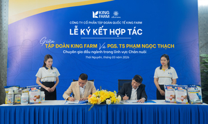 Tập đoàn King Farm hợp tác chuyên gia nông nghiệp, đẩy mạnh sản phẩm chủ lực