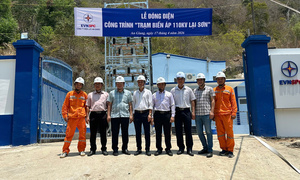 EVNSPC đóng điện, vận hành Trạm biến áp 110kV Lại Sơn