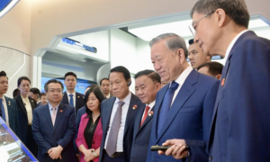 Tổng Bí thư, Chủ tịch nước Tô Lâm thăm trung tâm hợp tác đổi mới AI Trung Quốc