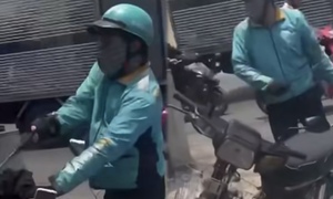 Xác minh clip tài xế mặc áo xe ôm công nghệ ở TP.HCM cầm hung khí đánh người