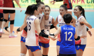 Kết quả bóng chuyền nữ VĐQG 2026: Hà Nội Tasco Auto toàn thắng