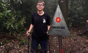 Hơn 100 người cùng flycam tìm kiếm nam sinh mất tích khi leo núi ở Tam Đảo