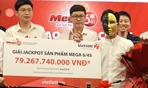 Chàng trai GenZ ở TP.HCM may mắn trúng độc đắc hơn 79 tỷ đồng