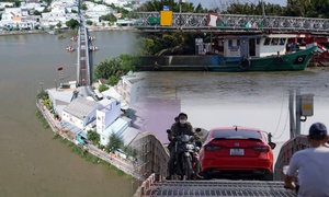 Cầu sắt hơn 50 tuổi nối TP.HCM - Tây Ninh xuống cấp, nằm chờ ngày xây mới