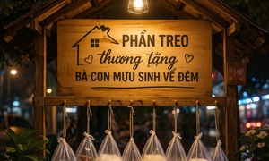‘Cơm treo’ nửa đêm giữa phố ấm lòng những phận đời mưu sinh