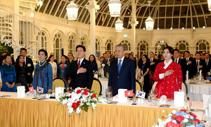 Tổng Bí thư, Chủ tịch nước Tô Lâm chủ trì tiệc chiêu đãi Tổng thống Hàn Quốc