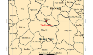 Chưa đầy 3 giờ đồng hồ, xã miền núi ở Đà Nẵng xảy ra 4 trận động đất