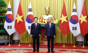 Tổng Bí thư, Chủ tịch nước Tô Lâm hội đàm với Tổng thống Hàn Quốc Lee Jae Myung 