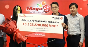Người đàn ông ở Nghệ An ẵm giải Jackpot hơn 15 tỷ đồng