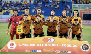 Kết quả vòng 20 V-League 2025-2026: Đông Á Thanh Hóa 1 - 0 PVF-CAND