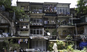 Nhà tập thể cũ Hà Nội giá hàng trăm triệu đồng/m²