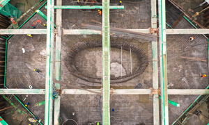 Cầu Trần Hưng Đạo vượt sông Hồng thi công xuyên ngày đêm, tăng tốc về đích 2027