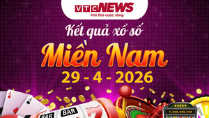 XSMN 29/4 - Trực tiếp kết quả xổ số miền Nam hôm nay 29/4/2026