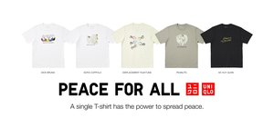 UNIQLO tiếp tục lan tỏa thông điệp hòa bình qua BST áo thun PEACE FOR ALL mới