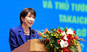 Thủ tướng Nhật Bản Takaichi Sanae: Việt Nam đúng như 'rồng bay lên'