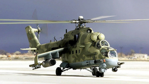 Hé lộ sức mạnh 'xe tăng bay' Mi-24 của Nga