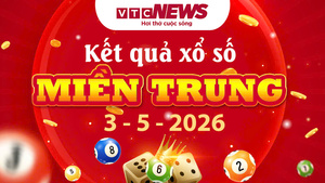 XSMT 3/5 - Trực tiếp kết quả xổ số miền Trung hôm nay 3/5/2026