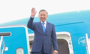 Tổng Bí thư, Chủ tịch nước Tô Lâm lên đường thăm cấp Nhà nước tới Ấn Độ